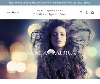 Aquaauracosmetics.com(Aqua Aura Cosmetics LLC) Screenshot