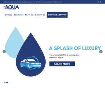 Aquaautowashanddetail.com(Maintenance) Screenshot