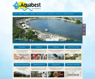 Aquabest.nl(Recreatiepark Aquabest) Screenshot