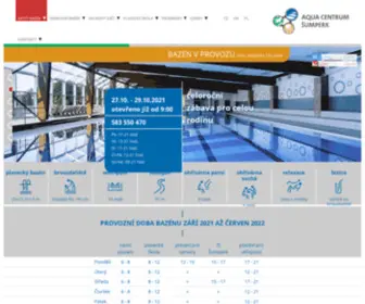 Aquacentrum.net(Krytý) Screenshot