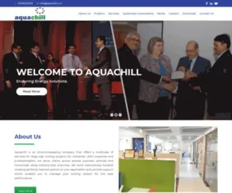 Aquachill.co.in(WordPress) Screenshot