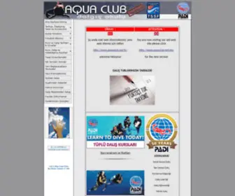 Aquaclub.com.tr(Aqua) Screenshot