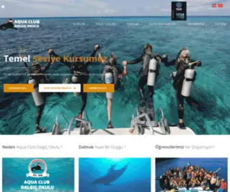 Aquaclub.net(Ana Sayfa) Screenshot