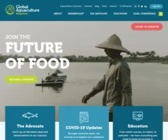 Aquaculturealliance.org(Global Seafood Alliance) Screenshot