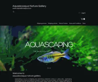 Aquadcoaqua.co.in(Home) Screenshot