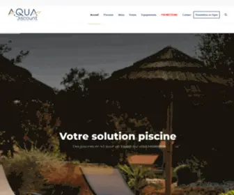 Aquadiscount.com(La piscine en kit à monter soi) Screenshot