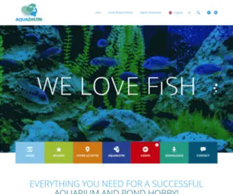 Aquadistri.com(Your One Stop Supplier For Aquarium and Pond) Screenshot