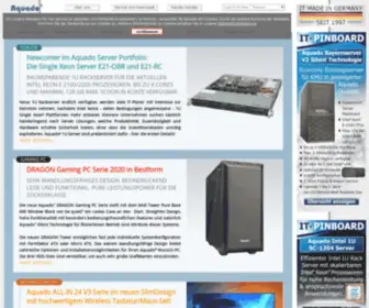 Aquado.de(AQUADO AG ®) Screenshot