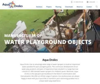 Aquadrolics.com(Aqua Drolics) Screenshot