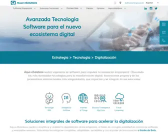 Aquaesolutions.com(Software Empresarial) Screenshot