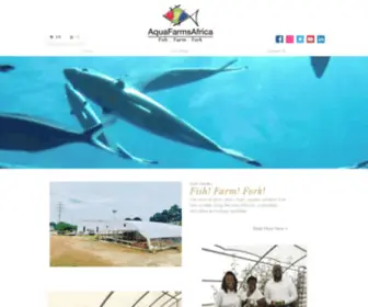 Aquafarmsafrica.com(Welcome) Screenshot