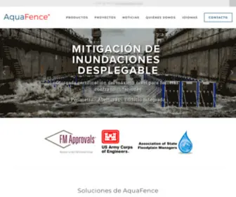 Aquafence.es(Spain) Screenshot