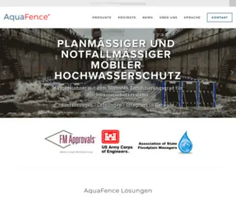 Aquafence.info(Germany) Screenshot