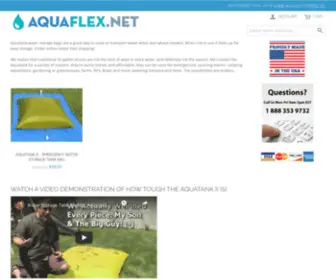 Aquaflex.net(Buy Online) Screenshot