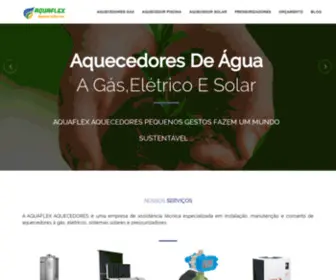 Aquaflexaquecedores.com.br(Aquecedores de) Screenshot