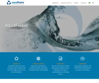 Aquafluxus.com.br(A AquaFluxus) Screenshot