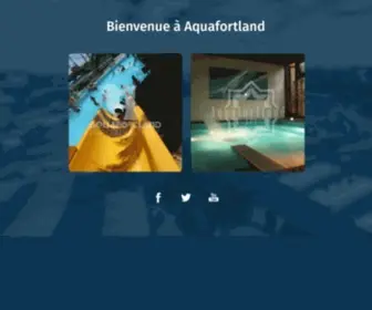 Aquafortland.com(Bienvenue) Screenshot