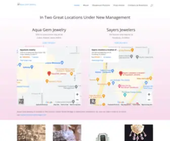 Aquagemjewelry.com(Aqua Gem Jewelry) Screenshot