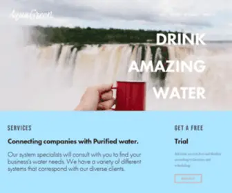 Aquagreenwater.com(Sparkling Water Systems For Offices) Screenshot