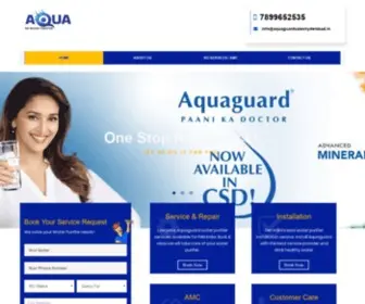 Aquaguardsaleshyderabad.in(Aquaguard Service Centre Near Me) Screenshot