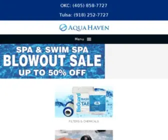 Aquahavenspas.com(Aqua Haven) Screenshot