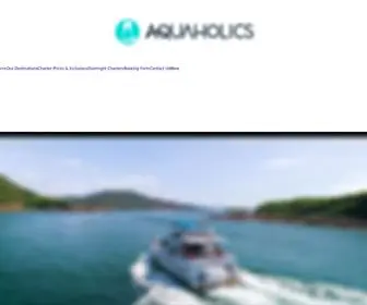 Aquaholicshk.com(Boat Rental) Screenshot