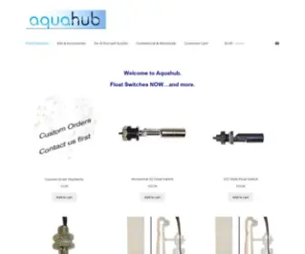 Aquahub.com(Float Switches) Screenshot