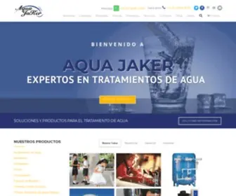 Aquajaker.com(Aqua Jaker) Screenshot