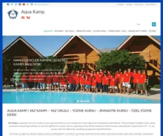 Aquakamp.com(Yaz Kampı) Screenshot