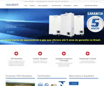 Aquakent.com.br(AquaKent Aquecedores Solares) Screenshot