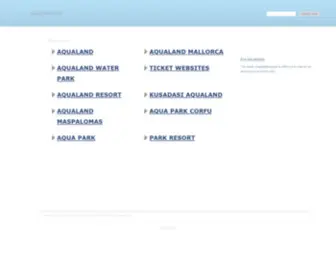 Aqualand.com(Aqualand) Screenshot