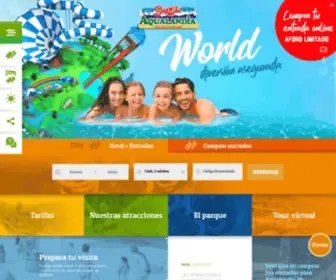 Aqualandia.net(Uno de los mayores parques acuáticos de Europa) Screenshot