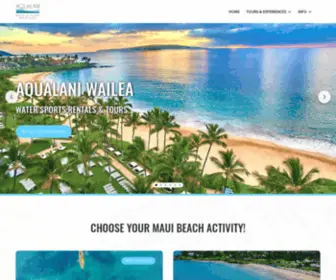 Aqualanibeach.com(Aqualani Beach & Ocean Recreation) Screenshot