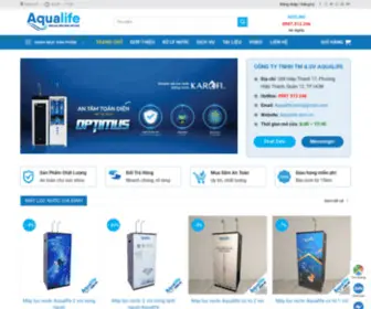 Aqualife.com.vn(CÔNG) Screenshot