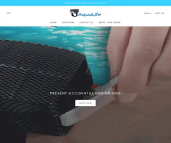 Aqualifesaver.com(Living Liz) Screenshot