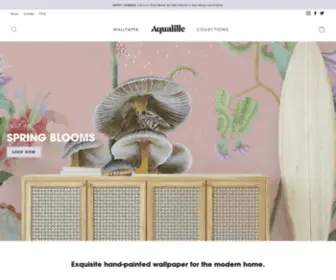 Aqualille.com(Aqualille Hand) Screenshot