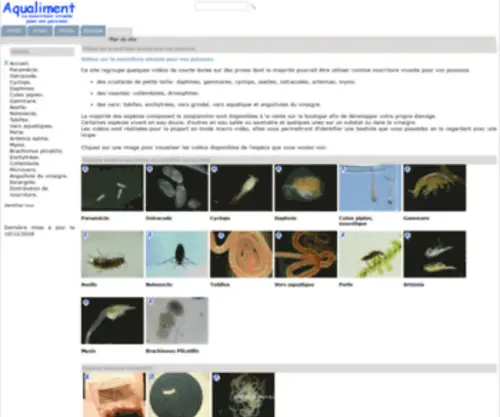 Aqualiment.org(Vidéos) Screenshot