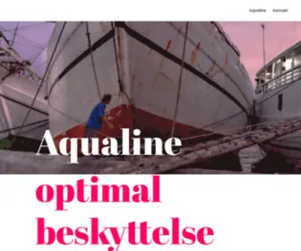 Aqualine.dk(Bådmaling) Screenshot