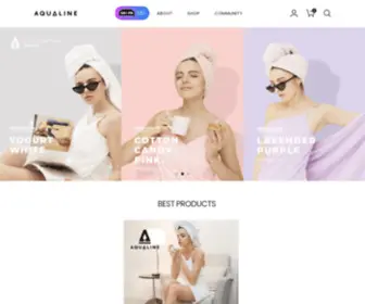 Aqualine.kr(아쿠아라인) Screenshot