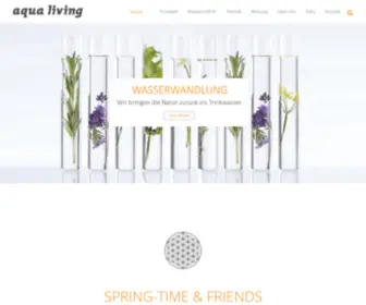 Aqualiving.de(Aqua living) Screenshot