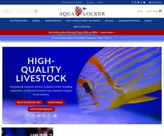 Aqualocker.com(Aqua Locker) Screenshot
