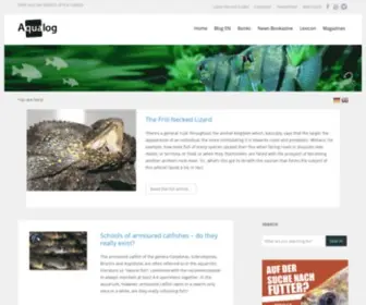 Aqualog.de(Startseite) Screenshot