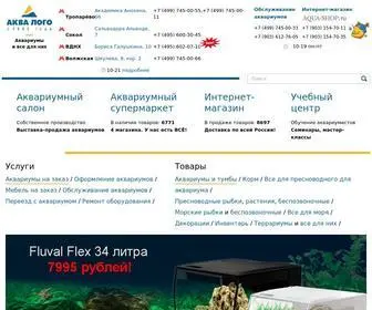 Aqualogo.ru(аквариум) Screenshot
