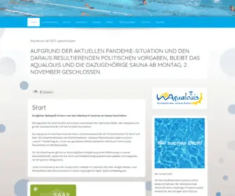 Aqualouis.de(Das königliche Bade) Screenshot