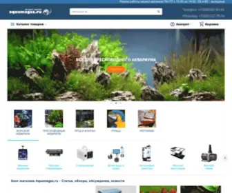 Aquamagaz.ru(Интернет) Screenshot