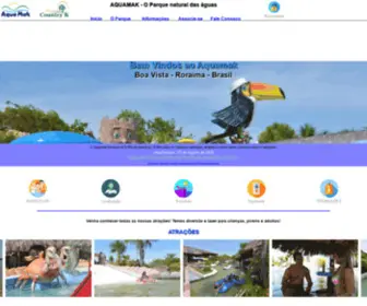 Aquamak.com.br(Parque natural das águas) Screenshot