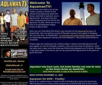 Aquamantv.com(Aquaman Television Pilot) Screenshot