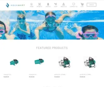 Aquamart.co.za(Aquamart Official Website) Screenshot