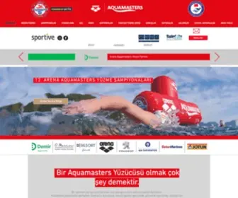 Aquamasters.org(Yüzme Şampiyonaları) Screenshot