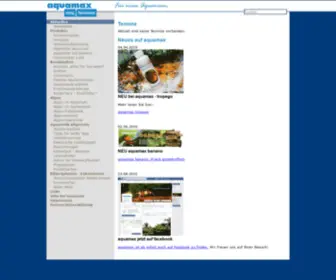 Aquamax.de(Grünalgen) Screenshot